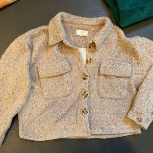 Z Supply Cropped Shacket